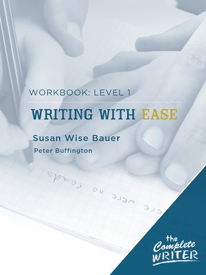 cover image of Level 1 Workbook for Writing with Ease